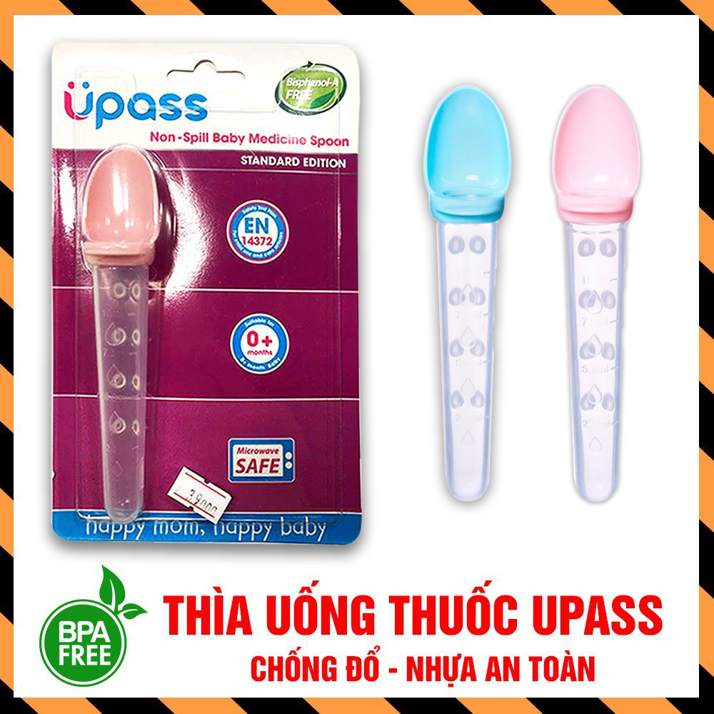(Made in Thailand) Thìa uống thuốc, uống sữa, uống nước chống đổ Upass UP3031N