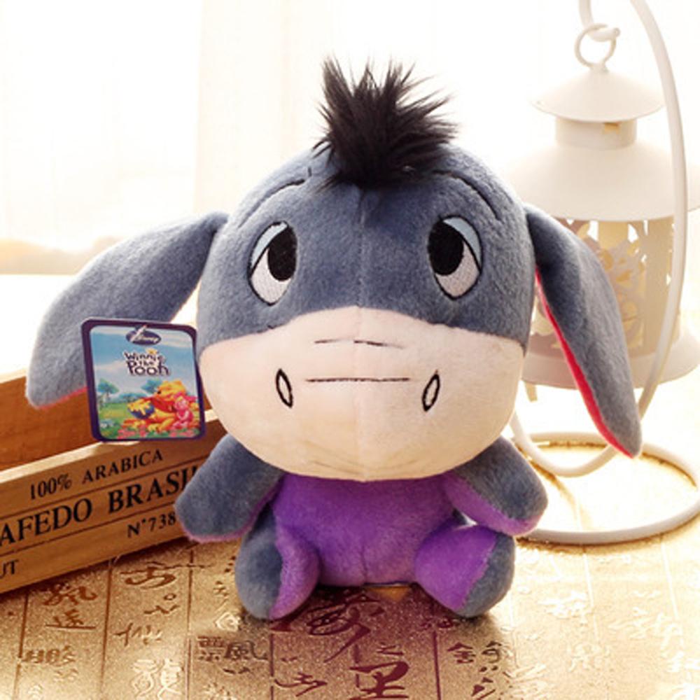 AARON1 Móc Khóa Gấu Pooh Nhồi Bông 12-18cm Dễ Thương