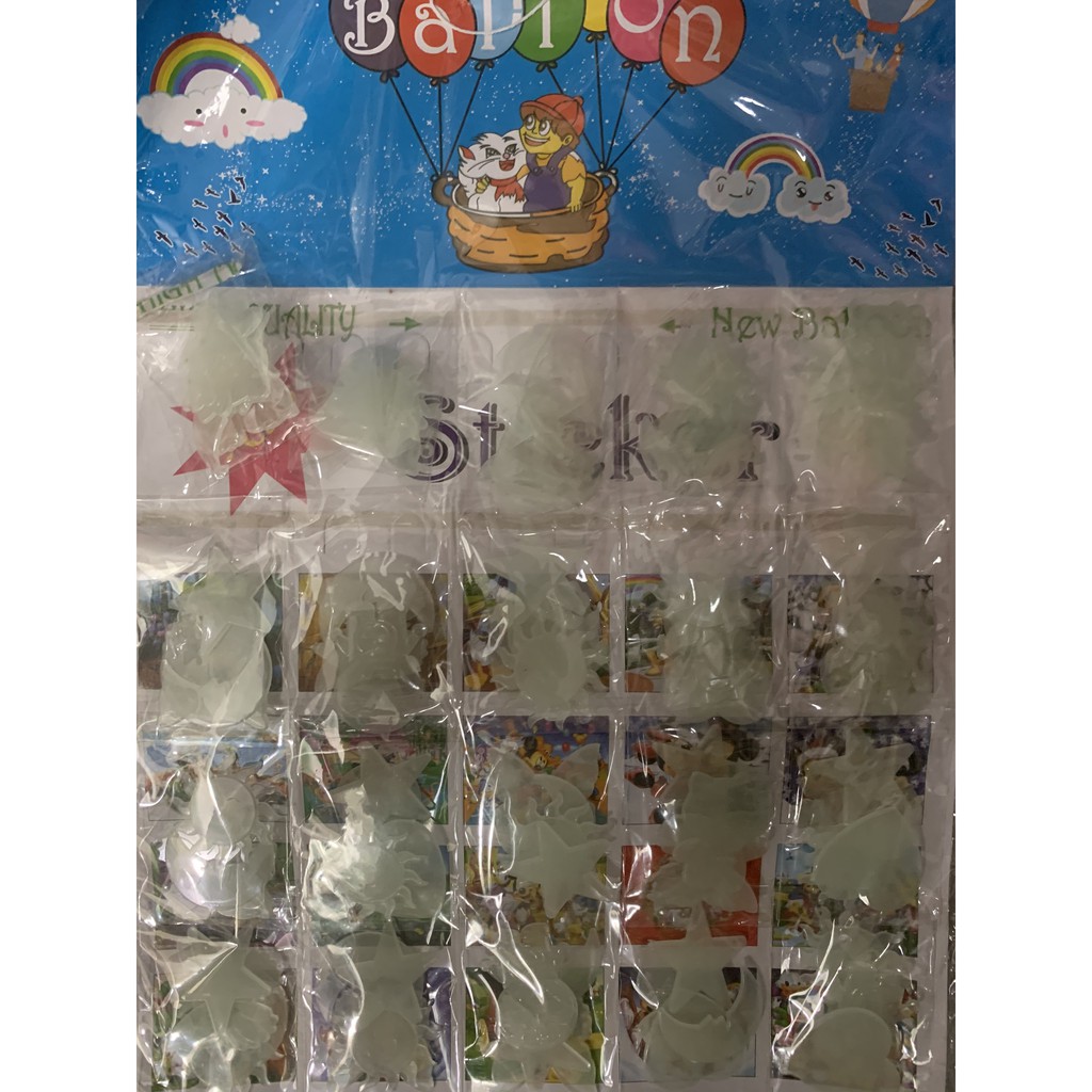 Combo 10 Hình Dạ Quang Độc Đáo