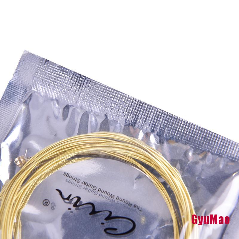 Set 6 Dây Đàn Guitar Bằng Thép Đồng Thau Đầu Lục Giác HDY