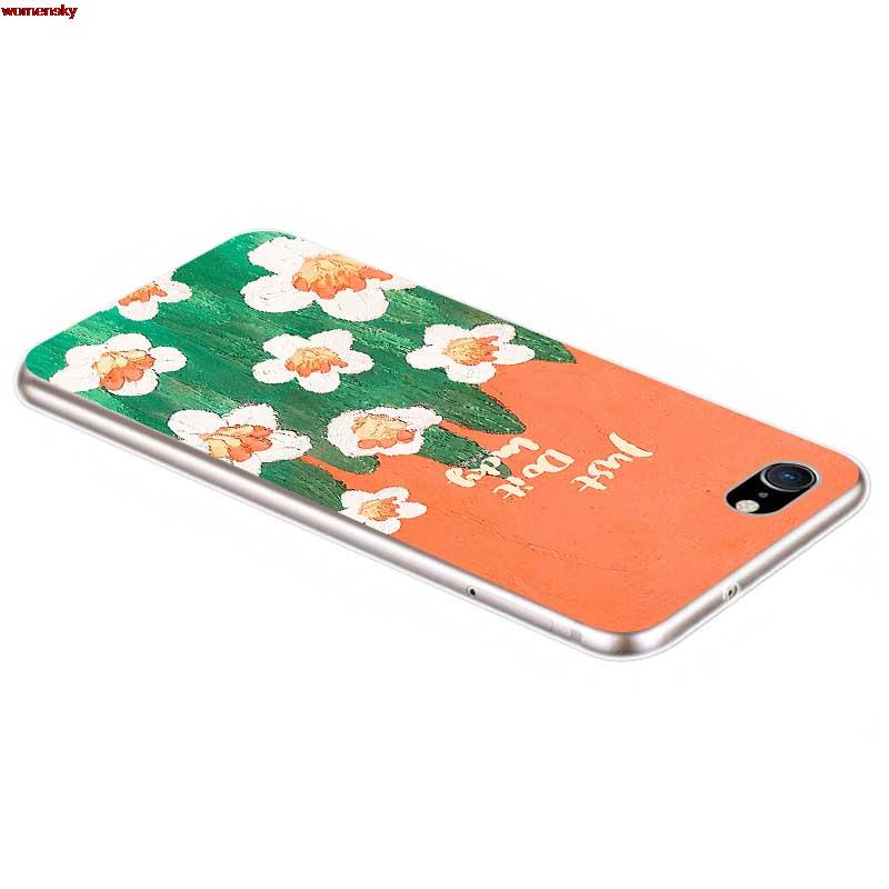 Ốp điện thoại silicon TPU mềm THFCH kiểu 4 thích hợp cho iPhone 7 8 5 5S SE 2020 5C 6 6S Plus X XS XR 11 Pro MAX