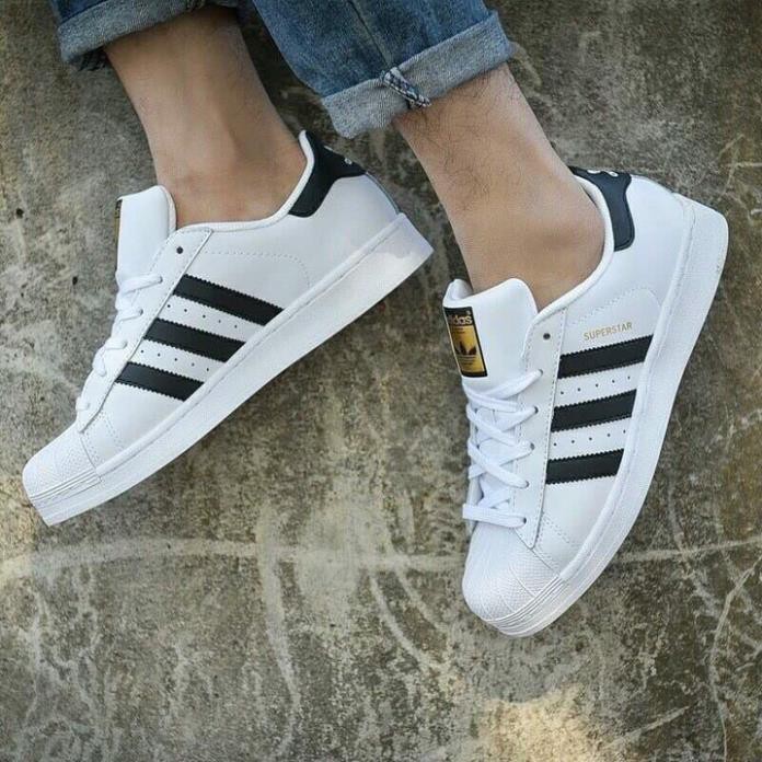 Giày thể thao, giày superstar mũi sò đen trắng nam nữ đủ size hàng cao cấp | BigBuy360 - bigbuy360.vn