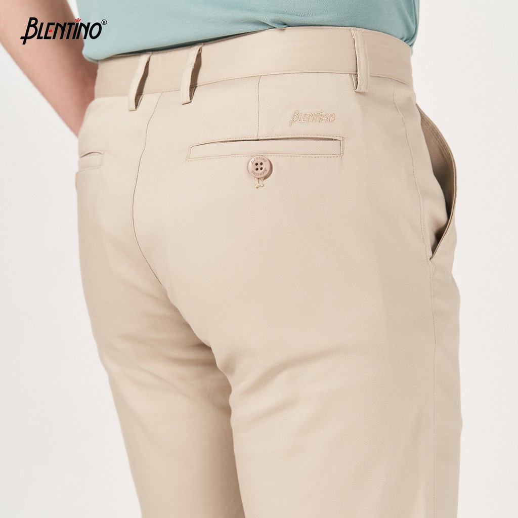 Quần Short Kaki Nam Blentino Mềm Mịn Co Giãn Nhiều Màu Kiểu Dáng Trẻ Trung, Lịch Lãm QS0421