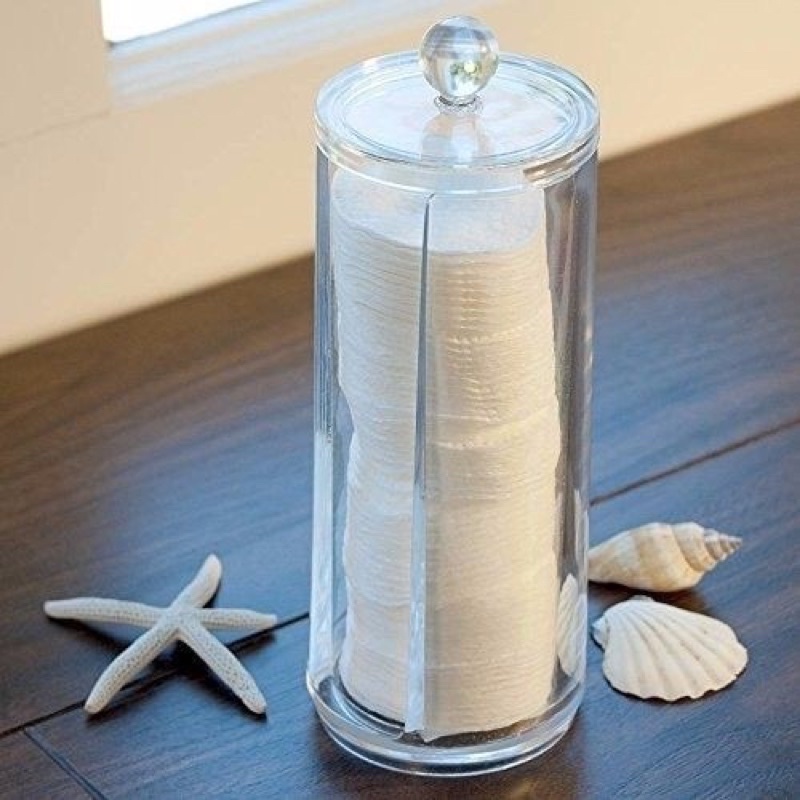 Hộp đựng bông tẩy trang 19x6cm