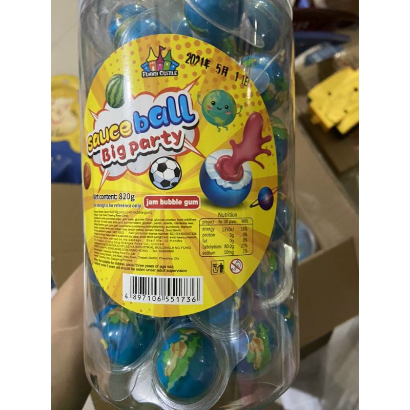 🍭KẸO CAO SU TRÁI ĐẤT CÓ NHÂN🍭 | BigBuy360 - bigbuy360.vn