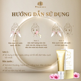 sữa rửa mặt trắng da ngừa mụn