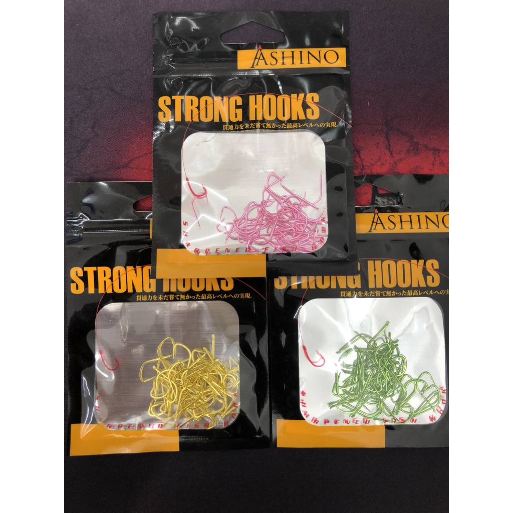 Lưỡi Câu Cá Không Ngạnh Ashino Strong Hooks