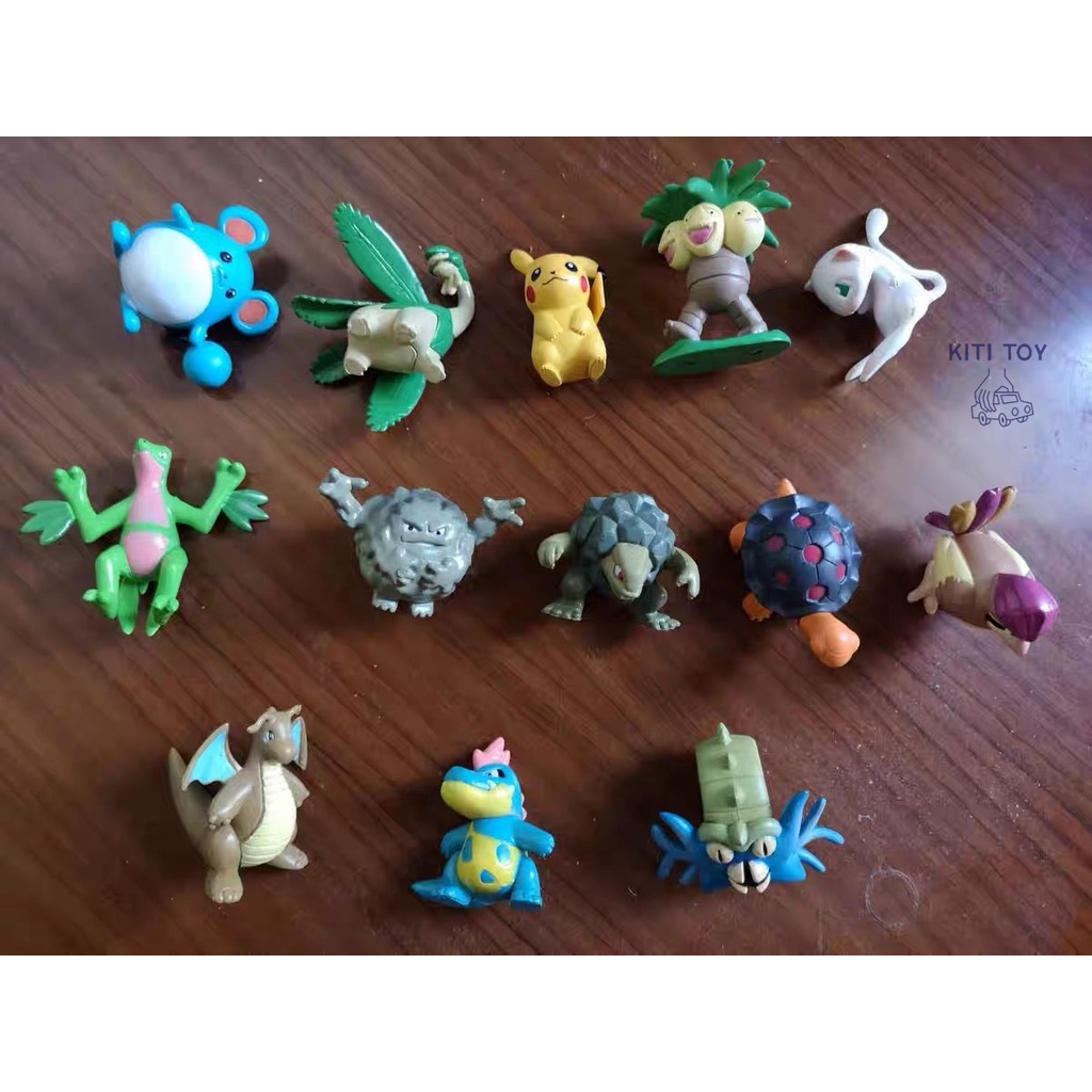 Pokemon nhựa dẻo bịch 24 con đủ mẫu giá rẻ
