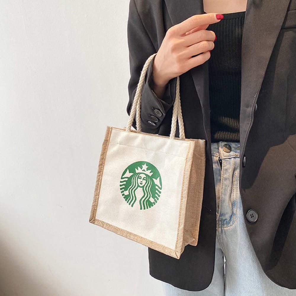 Tote Bag Canvas Tote Bag Large Shopping Bag Lightweight Thickening And Portable
