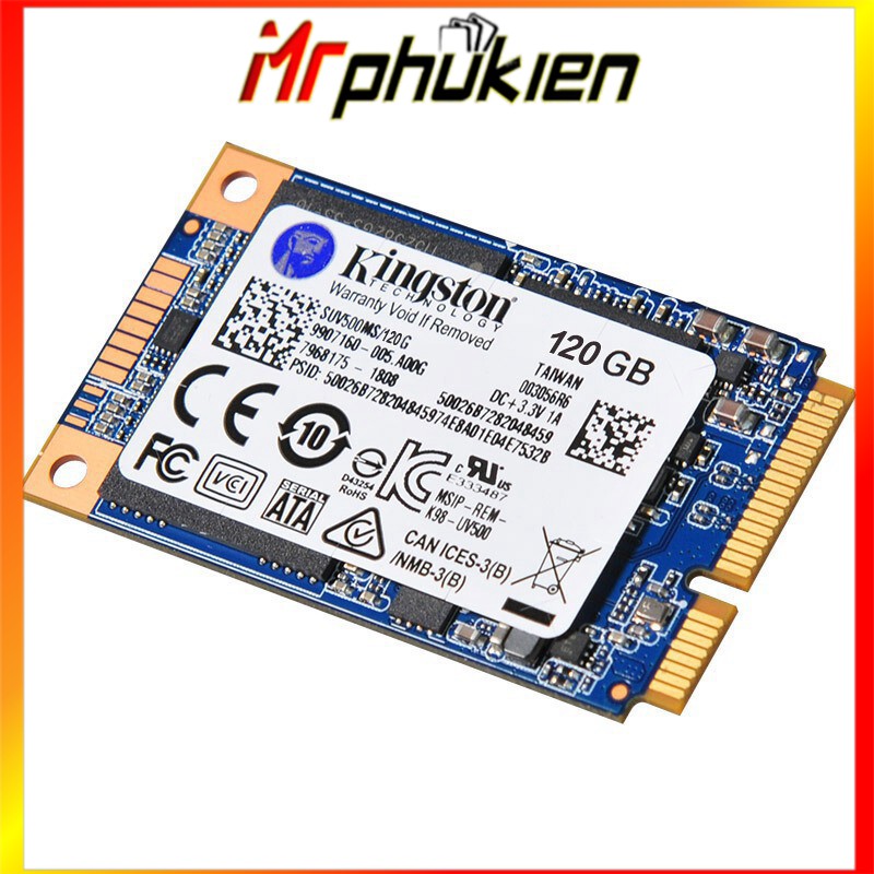 [Mã 154ELSALE2 giảm 7% đơn 300K] Ổ cứng SSD Kingston 120GB mSATA - MrPhukien