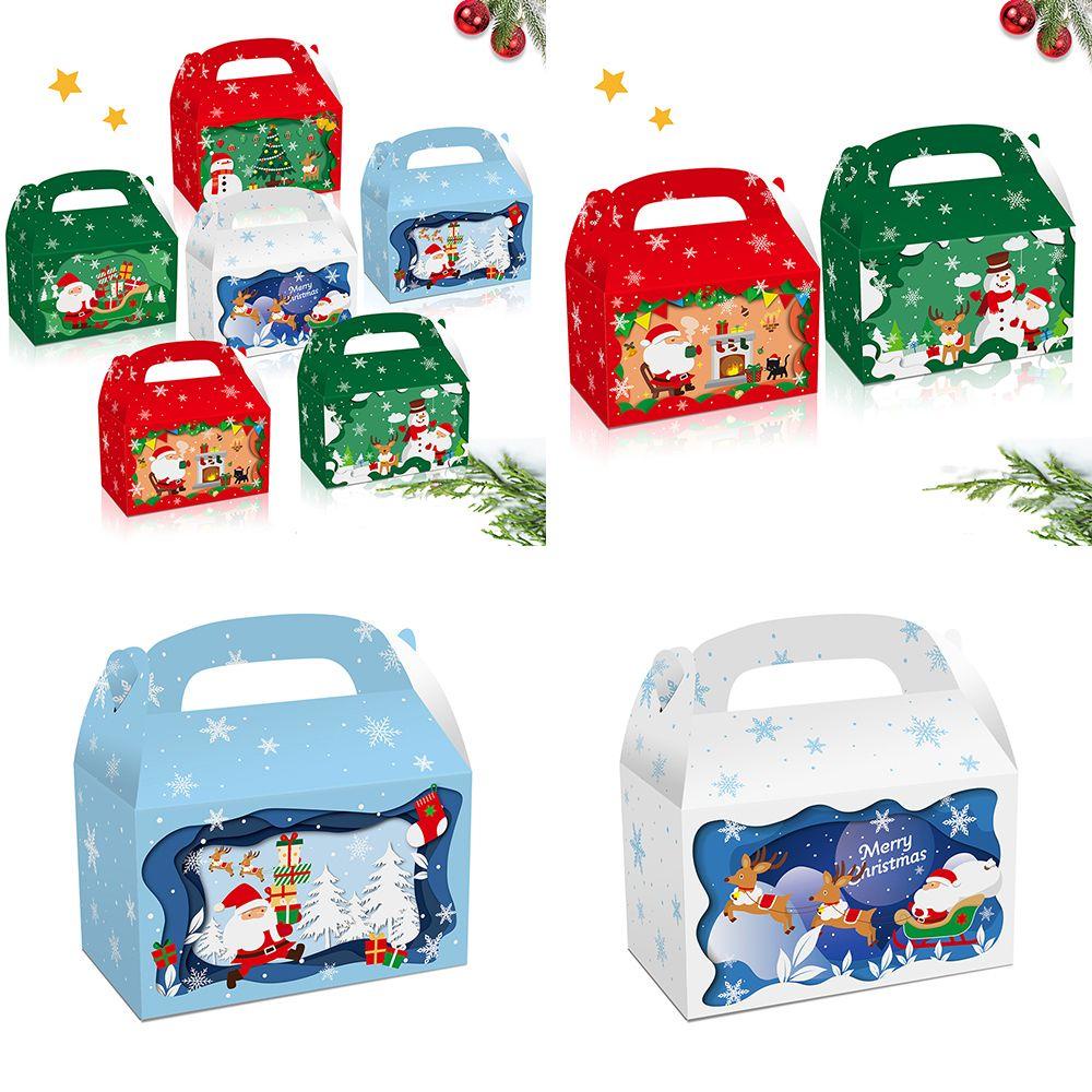 Túi Giấy Kraft Đựng Quà Giáng Sinh / Lễ Hội Navidad Merry Christmas