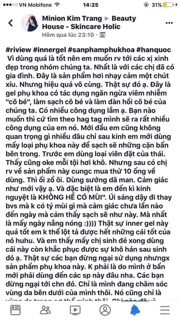 Set 5 ống Inner Gel dung dịch vệ sinh