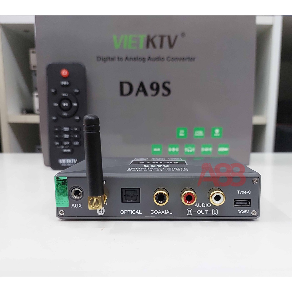 Bộ chuyển đổi âm thanh optical sang AV VIETKTV DA9S - Hàng chính hãng - Bảo hành 12 Tháng