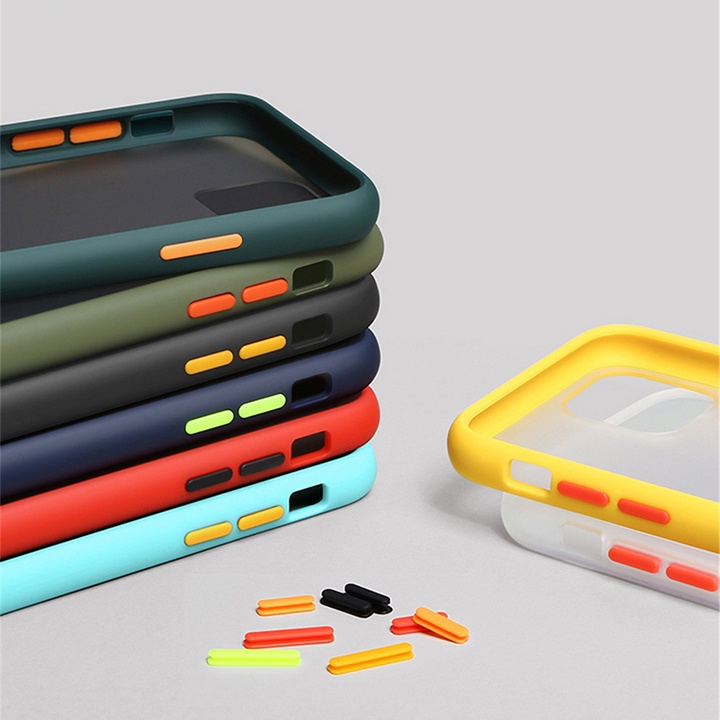 Ốp lưng IPhone Nhám- Chống Vân tay Mặt lưng 6/6plus/6s/6splus/7/7plus/8/8plus/x/xr/xs/11/11Pro/11ProMax TimShop