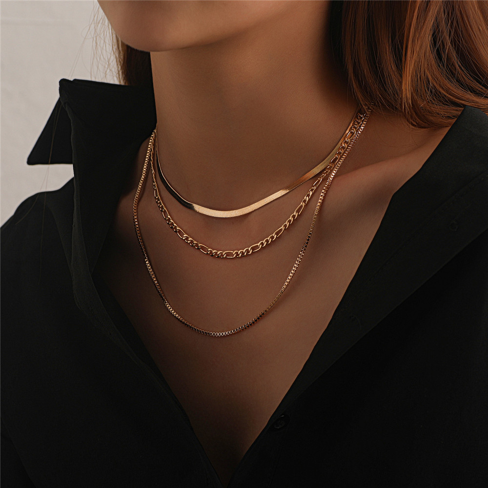 Vòng cổ Choker nhiều lớp thời trang dành cho nữ