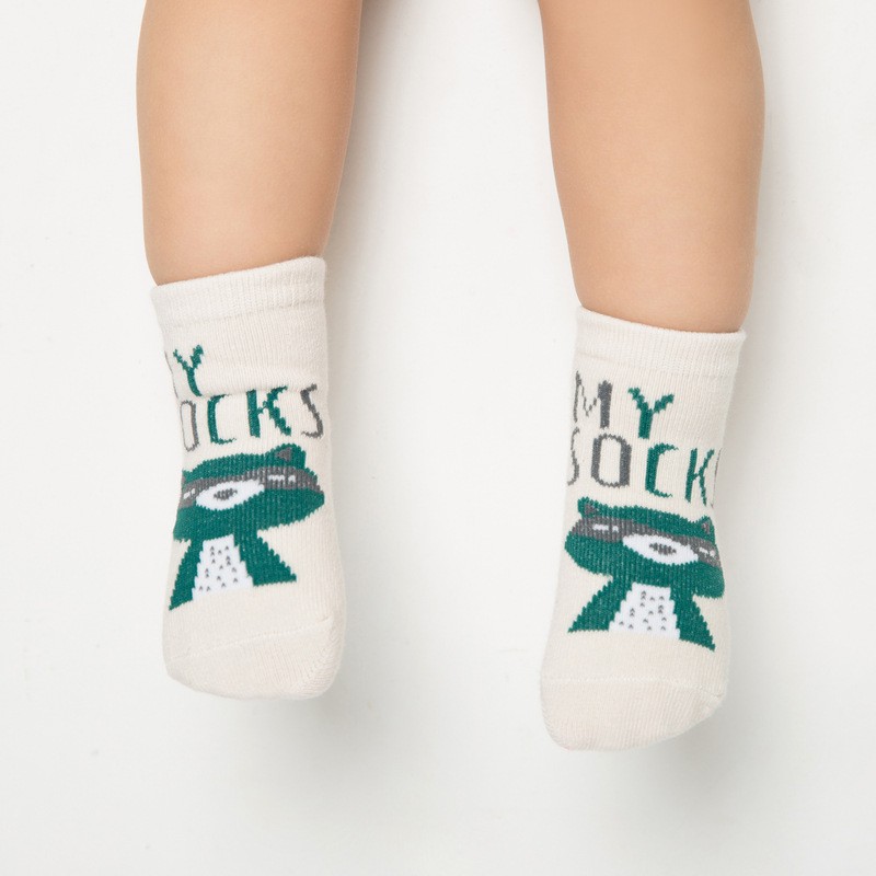Set 2 Đôi tất Pony Kid đế chống trượt cho bé 0-2 tuổi