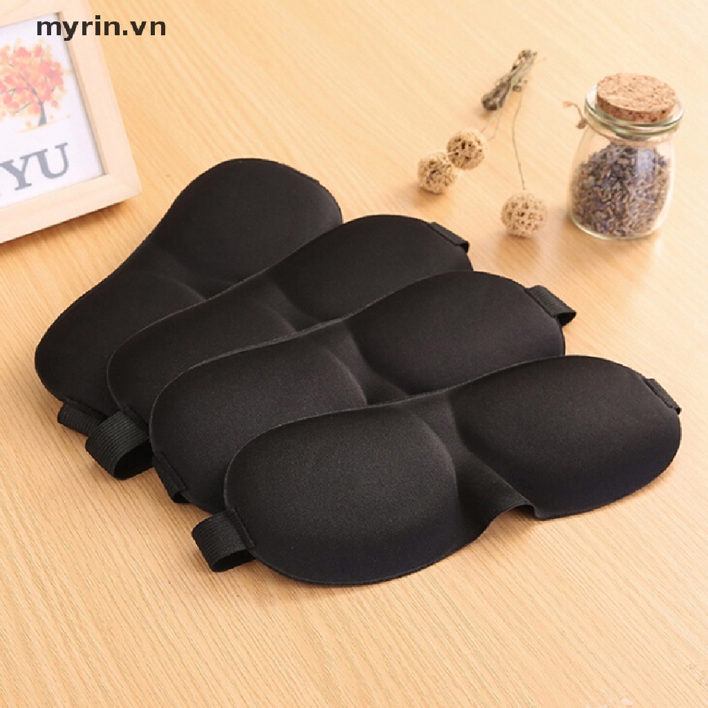 Miếng Bịt Mắt Ngủ 3D Mềm Mại Giúp Thư Giãn Khi Đi Du Lịch