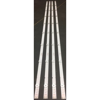 Thanh LED Tivi 49UK6340 - Lắp zin tivi LG 49UK6340 - 1 bộ 4 thanh 9LED - LED MỚI 100% nhà máy