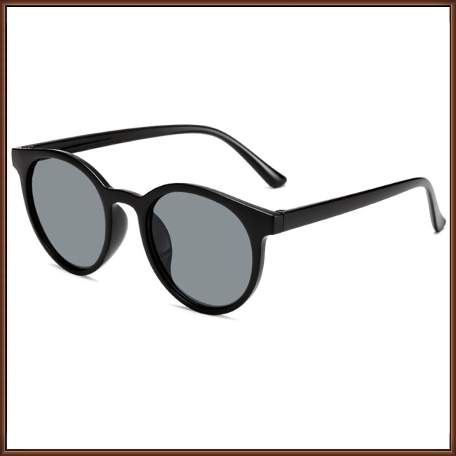 Kính Mát Gọng Tròn Chống Tia Uv Thời Trang Cho Nữ