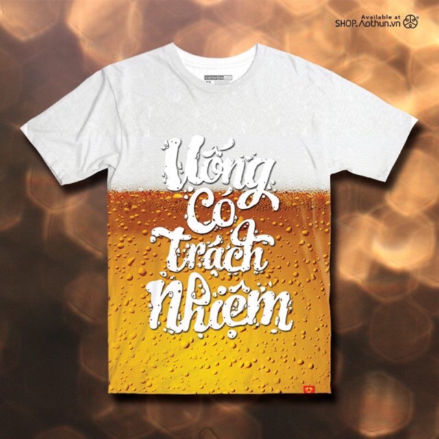 Áo "Uống có trách nhiệm"