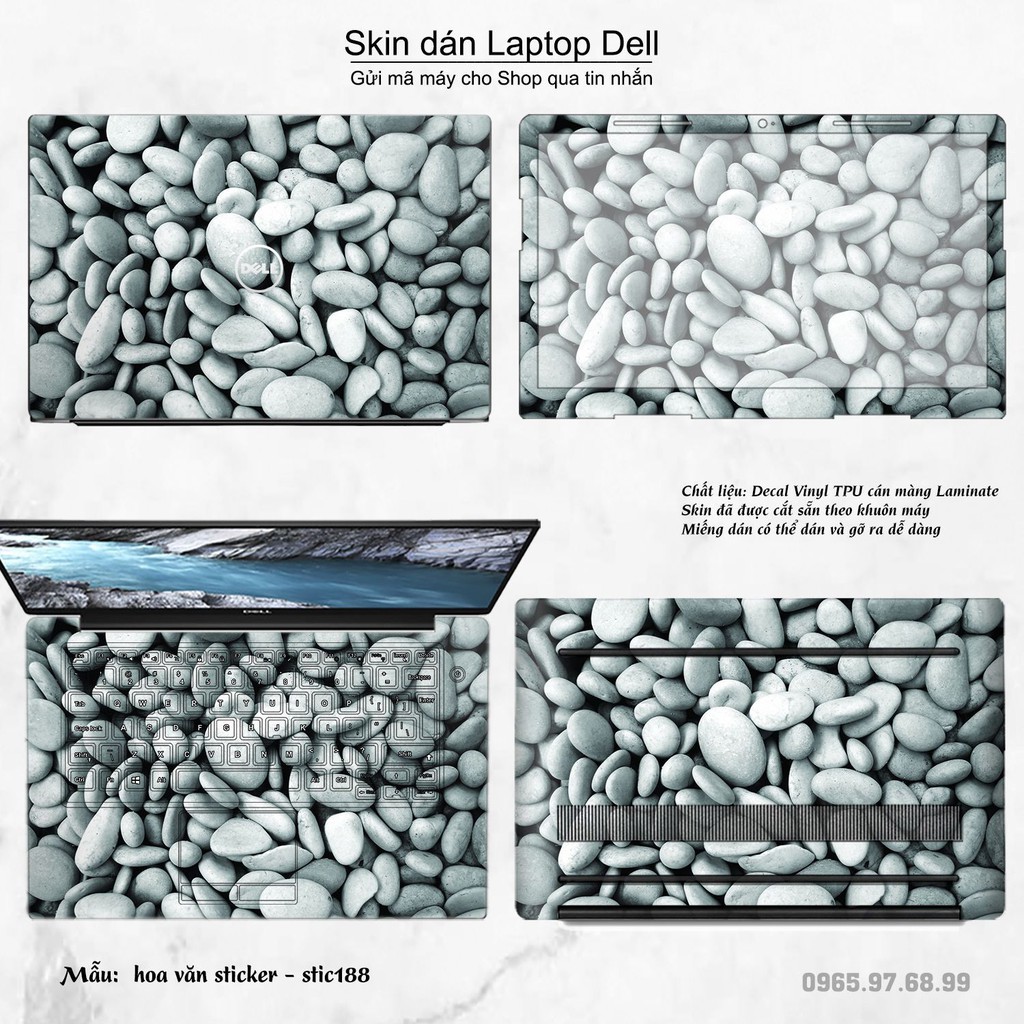 Skin dán Laptop Dell in hình Hoa văn sticker nhiều mẫu 31 (inbox mã máy cho Shop)