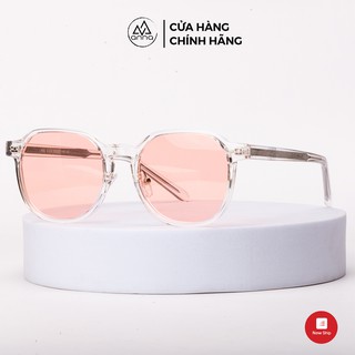 Kính mát nam nữ thời trang ANNA dáng tròn gọng nhựa mắt râm chống tia UV - RCT003