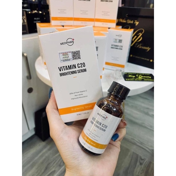 Serum Hydrating B5 và Serum VitaminC 20% Mediphar