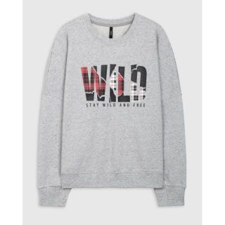 Áo nỉ nữ Canifa form rộng (hàng cắt thẻ bài/tem giá)