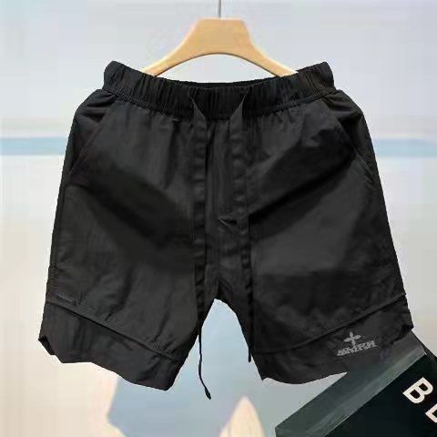 Quần Short Thể Thao Vải Lụa Lạnh Mỏng Nhanh Khô Thời Trang Mùa Hè Cho Nam