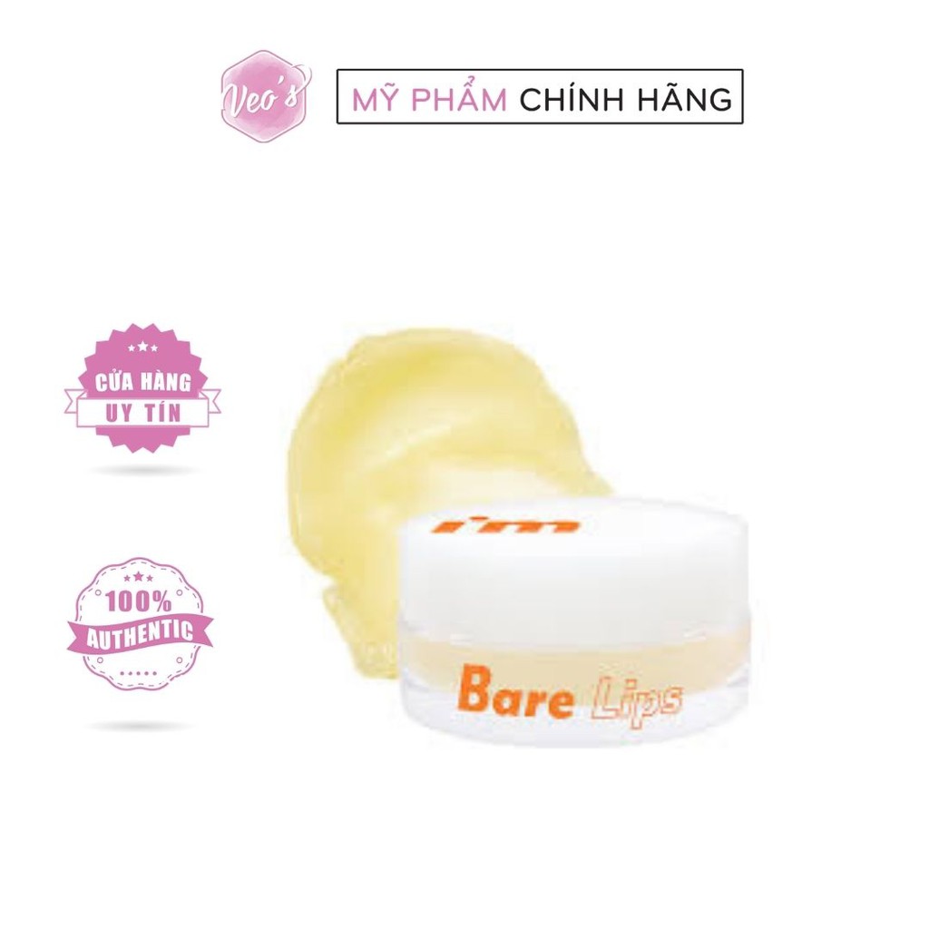 Son dưỡng im meme bare lips treatment 001 original