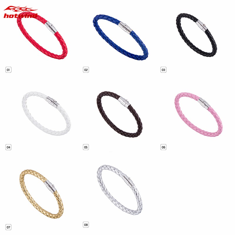 Vòng Tay Da Thiết Kế Đơn Giản 6mm
