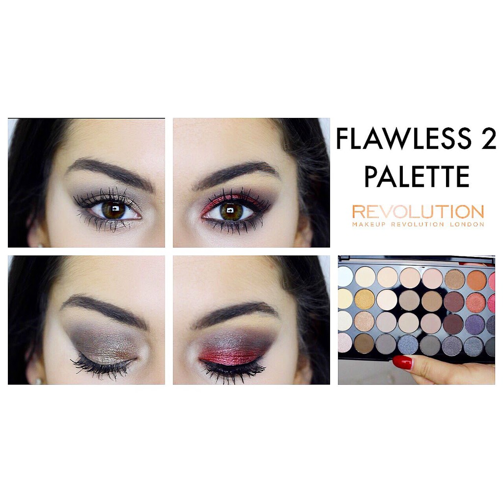 [TOP 1 SHOPEE] Bảng phấn mắt Makeup Revolution Flawless 2 Ultra Eyeshadows (Bill Anh) | BigBuy360 - bigbuy360.vn