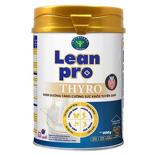 ✅ Sữa bột Leanpro Thyro 900gr cho người bệnh suy giáp