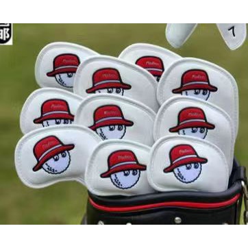 Malbon golf cover gậy golf Malbon bọc đầu gậy sắt da PU chống trầy xước bụi bẩn  BD032
