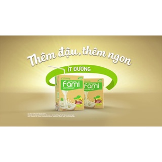 Lốc 6 hộp sữa fami Ít đường ( date mới)