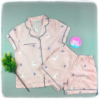 Bộ pyjama nữ cộc tay, quần đùi