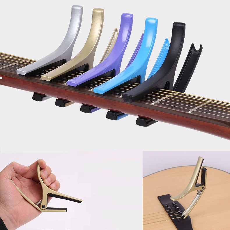 Capo kim loại cao cấp MC30 cho đàn Guitar và Ukulele