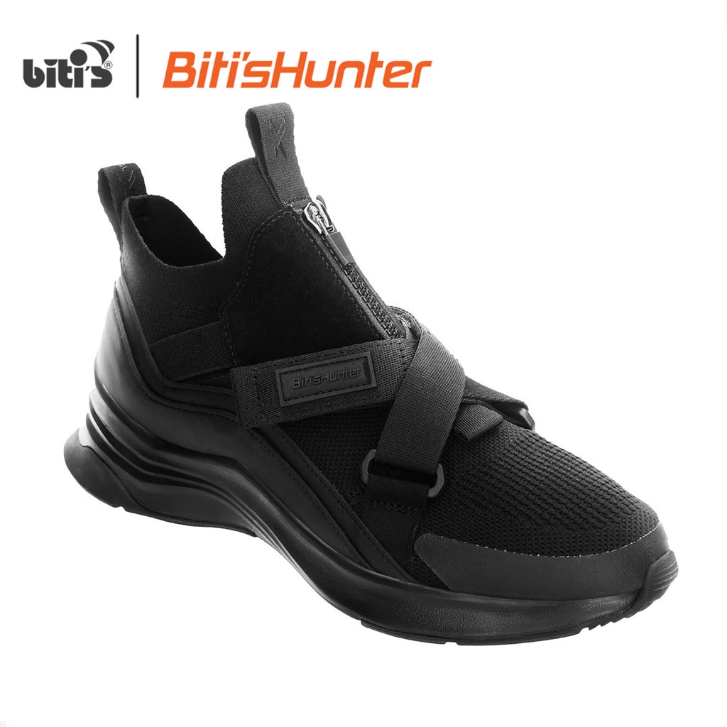 [Mã WABRBT502 giảm 10% đơn 250k] Giày Thể Thao Nam - Nữ Bitis Hunter X MIDNIGHT EZ-STRAP DSMH07600DEN/DSWH07600DEN (Đen)