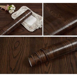 [ Khổ 1,2m - chọn màu ] Decal vân gỗ - giấy dán tường vân gỗ có keo