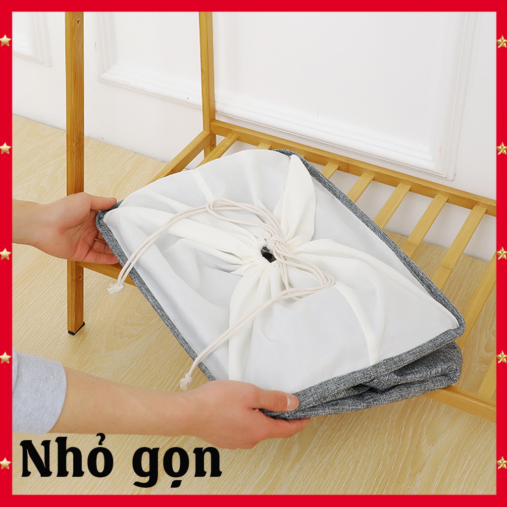 [SALE MẠNH] Túi Đựng Quần Áo Chăn Màn WASHDAY, Khay Xếp Quần Áo Khung Thép Siêu Bền