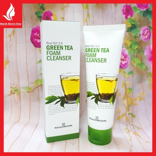Sữa Rửa Mặt Trà Xanh Ra&Gowoori Real Kill 9.9 Green Tea Foam Cleanser 120ml