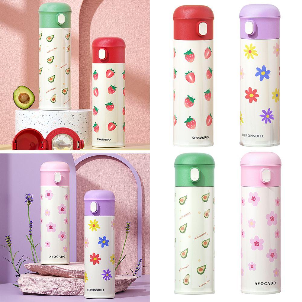 Bình Nước Giữ Nhiệt Bằng Thép Không Gỉ Dễ Thương 500ml