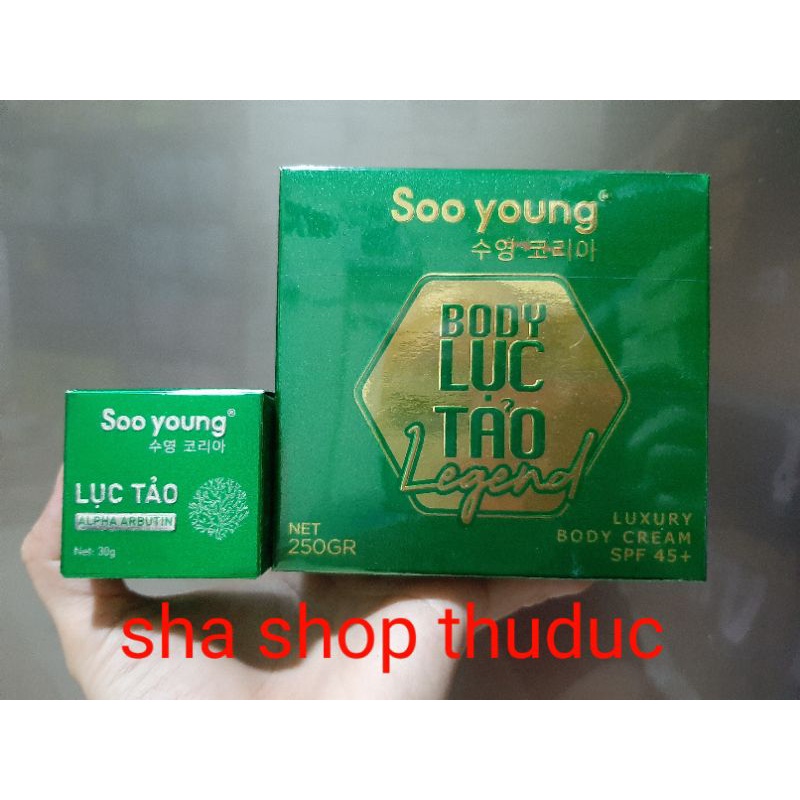 [Cam kết Chính hãng 100%] Kem Body Lục tảo SEE YOUNG 250g date mới