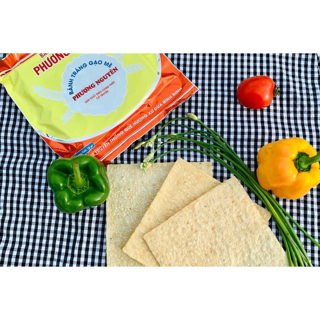 Bánh tráng gạo mè nướng sẵn Phương Nguyên 75g | BigBuy360 - bigbuy360.vn