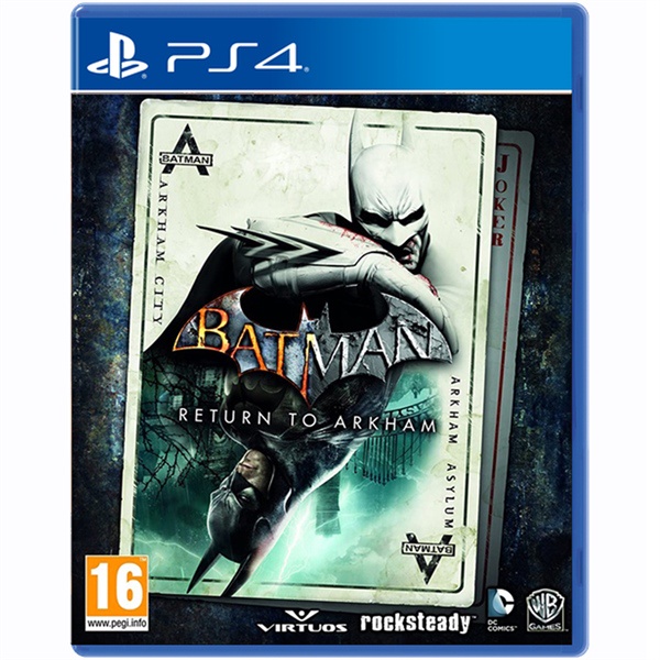 Đĩa Game PS4: Batman: Return to Arkham