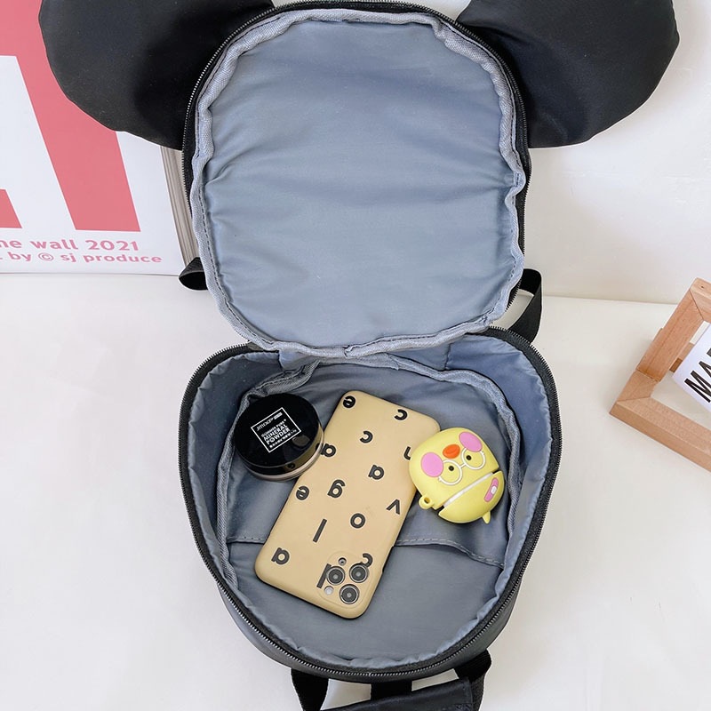 Balo Đi Học Chống Thất Lạc Hình Chuột Mickey Minnie Dễ Thương Cho Bé Gái Mẫu Giáo
