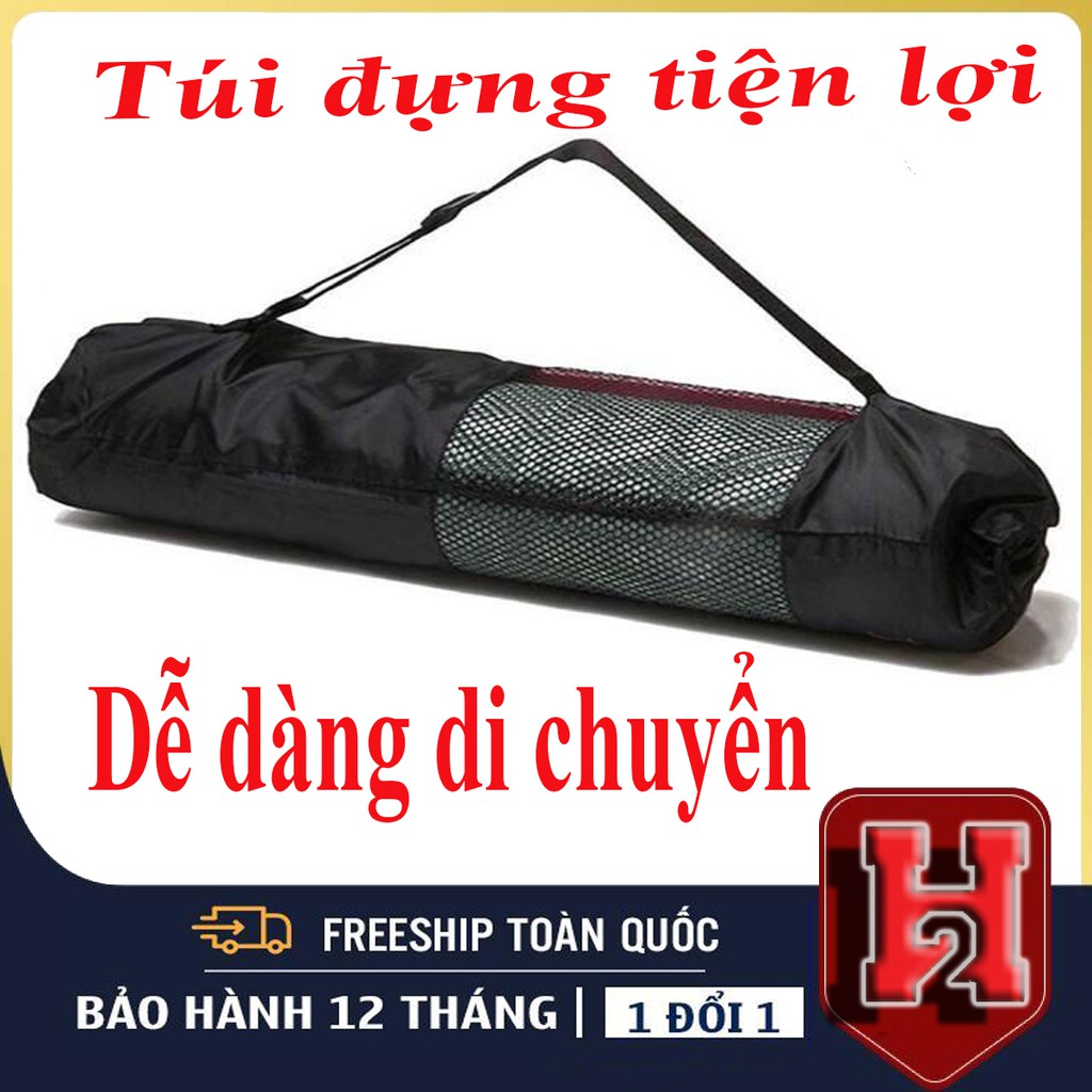 Mua 2 Thảm Tặng 1 Túi🔰 Thảm Yoga 2 Lớp Dày Dặn, Chất Liệu TPE Cao Cấp🔰Chống Trơn Trượt&Mùi Hôi