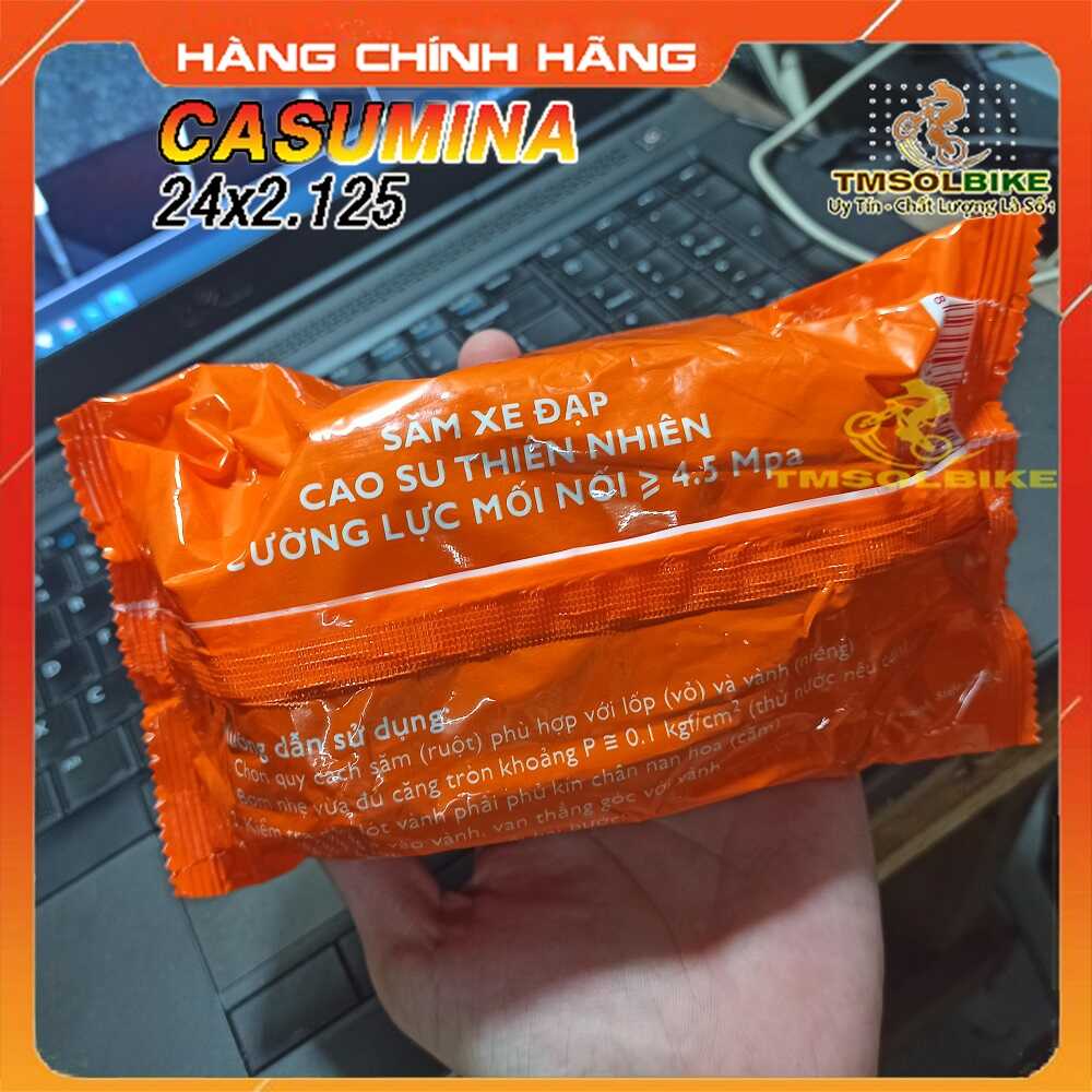 Ruột Xe Đạp Địa Hình 24x1.95 AV32L Van Xe máy  32mm Ruột Xe Đạp Leo Núi 24x1.95 Hàng Chính Hãng