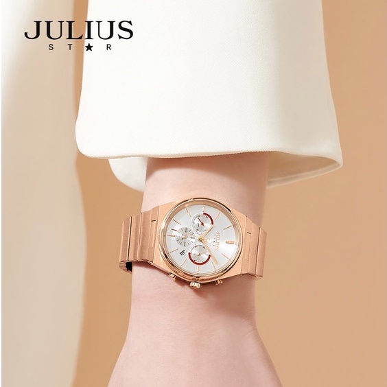 Julius Official | Đồng hồ nữ Julius Star JS-059 Sapphire