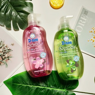 (Hạn 04/2024 xả lỗ)Tắm gội toàn thân Dnee Organic cho bé dưới 3 tuổi Thái Lan 30ml